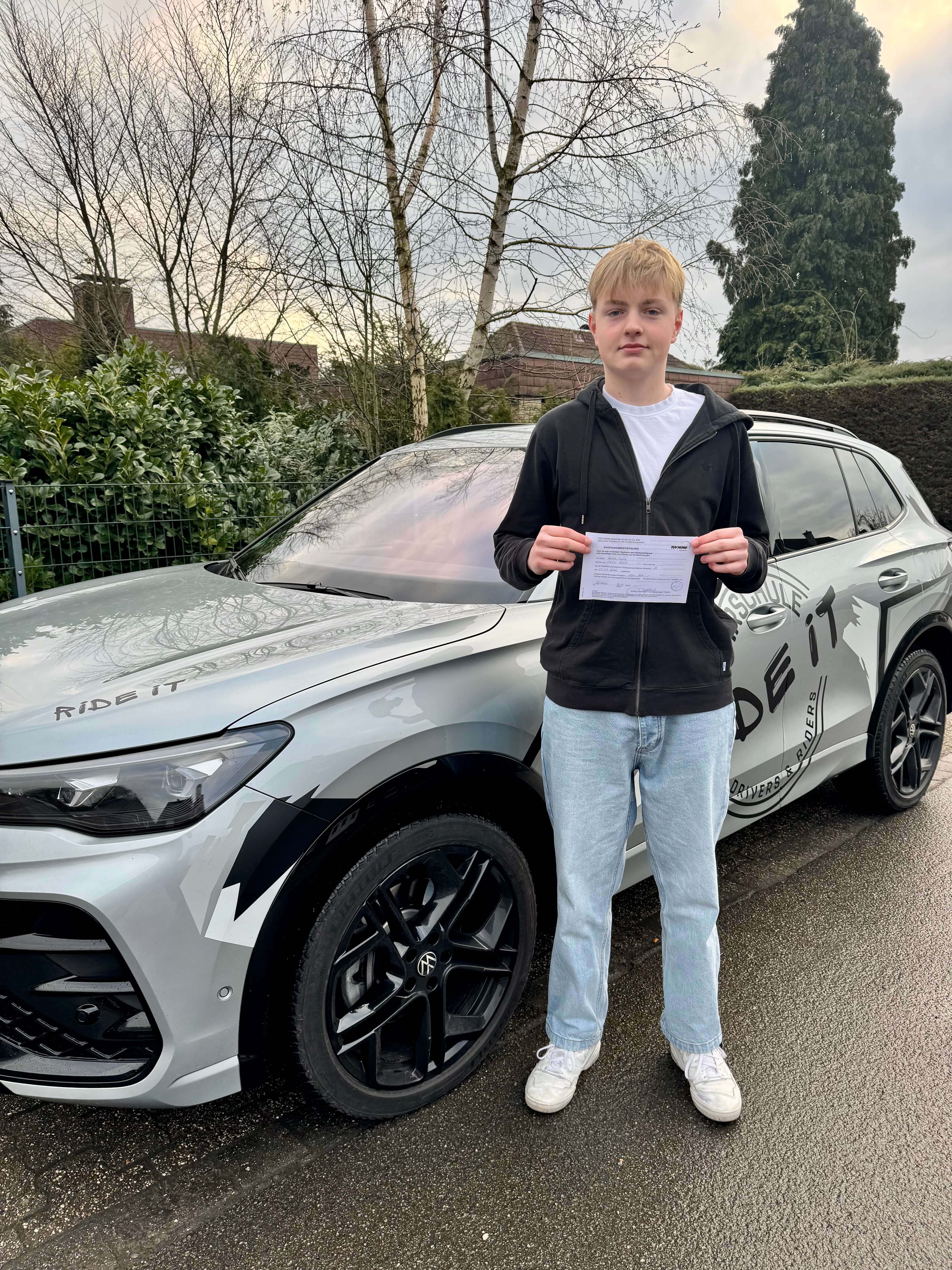 Bestandene/r Fahrschüler/in