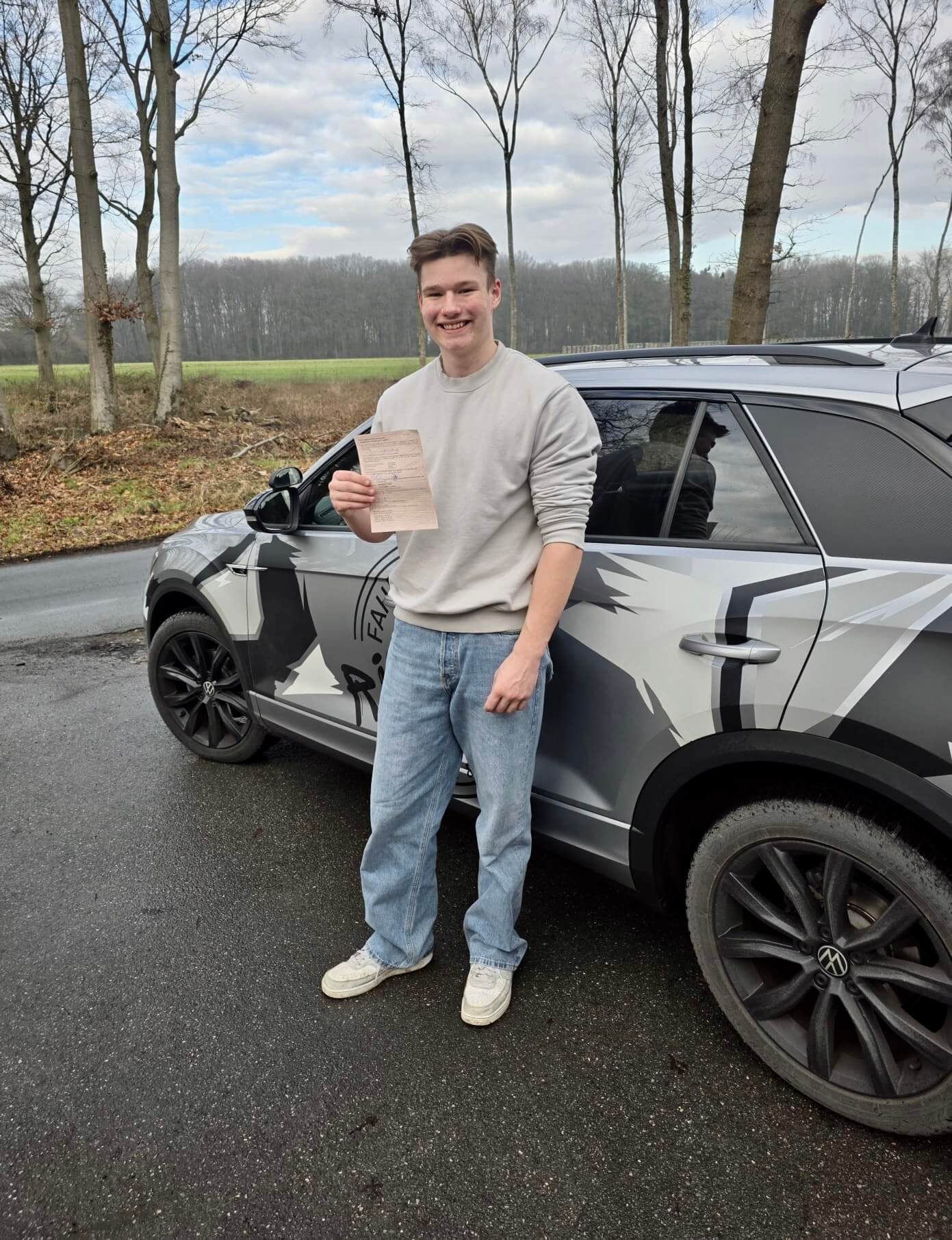 Bestandene/r Fahrschüler/in