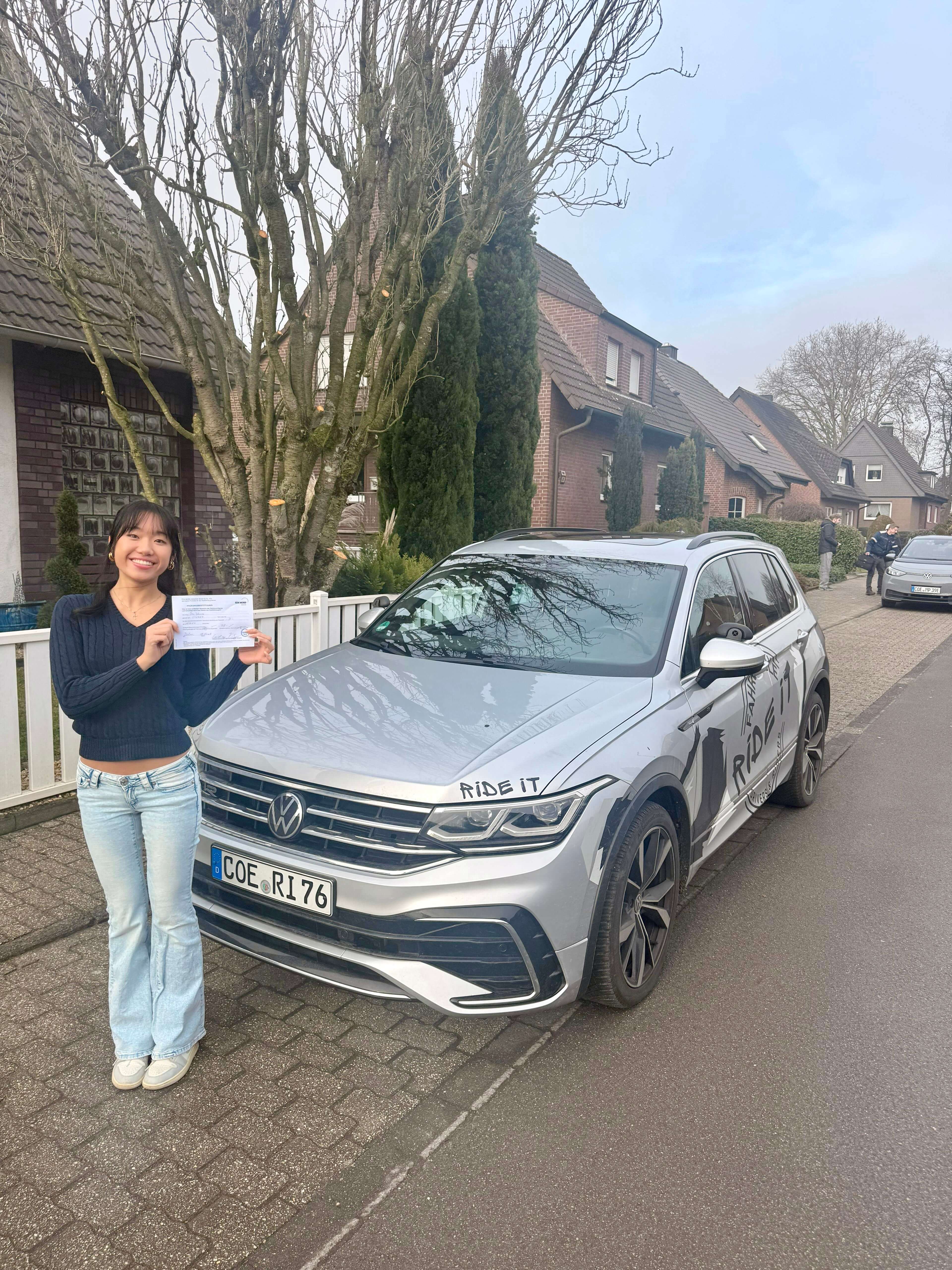 Bestandene/r Fahrschüler/in