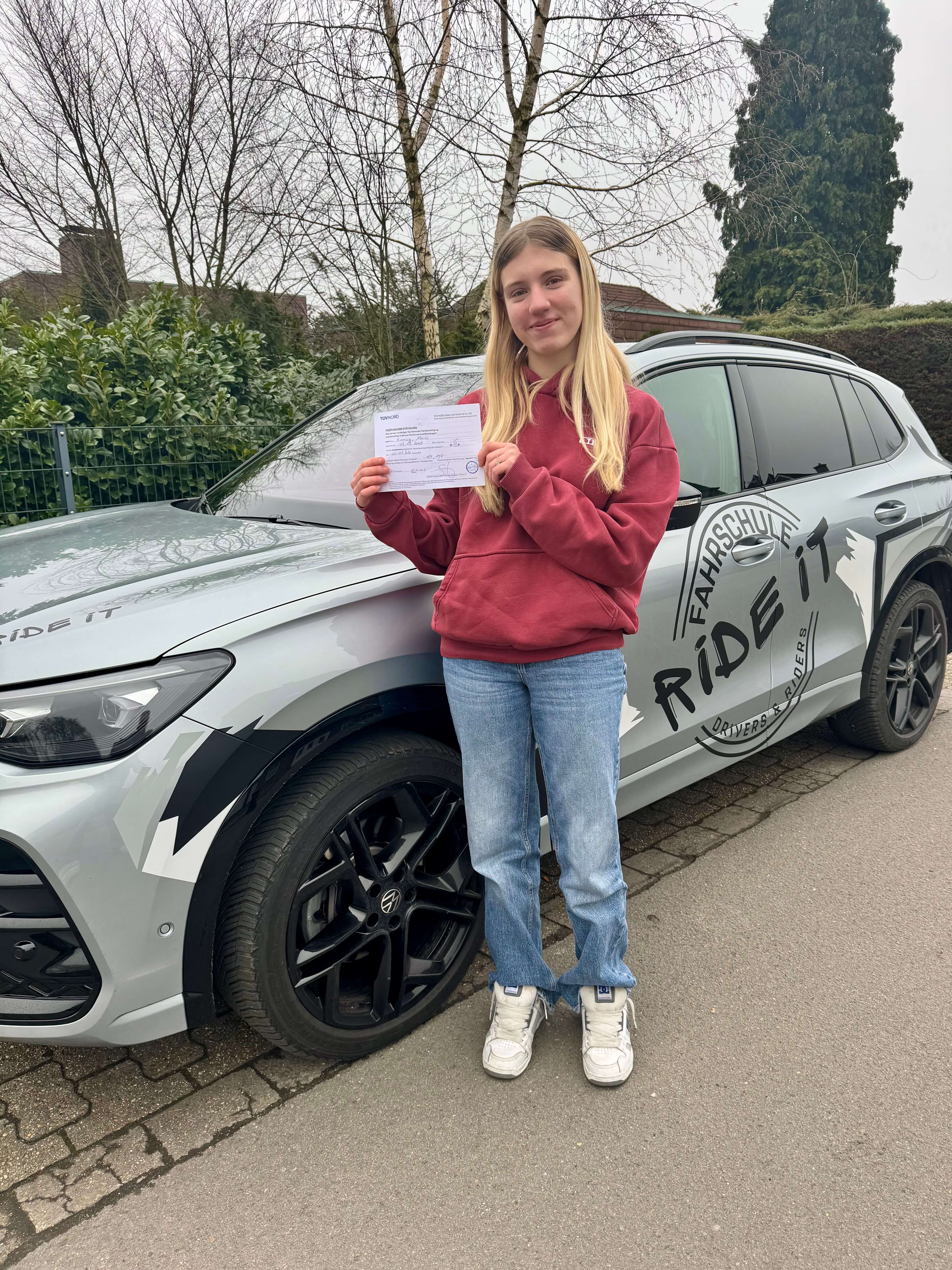 Bestandene/r Fahrschüler/in